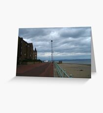 Looking down the Promenade Greeting Card