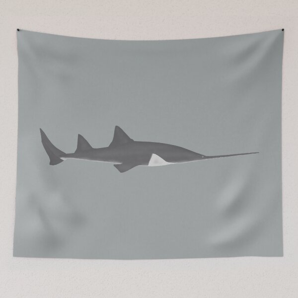 Item preview, Largetooth Sawfish designed and sold by fishfolkart.
