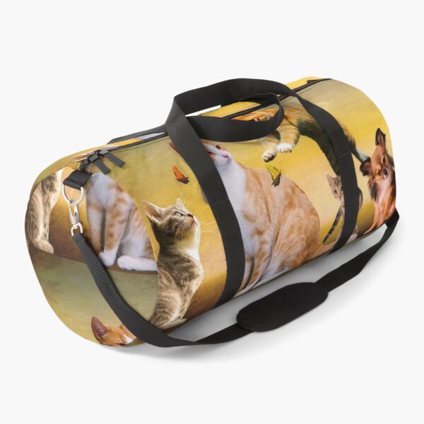 Item preview, Many cute smart cats and dogs brown orange red designed and sold by tanabe.