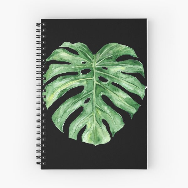 Item preview, Tropical monstera leaf in watercolor art designed and sold by TheSeasonalYard.