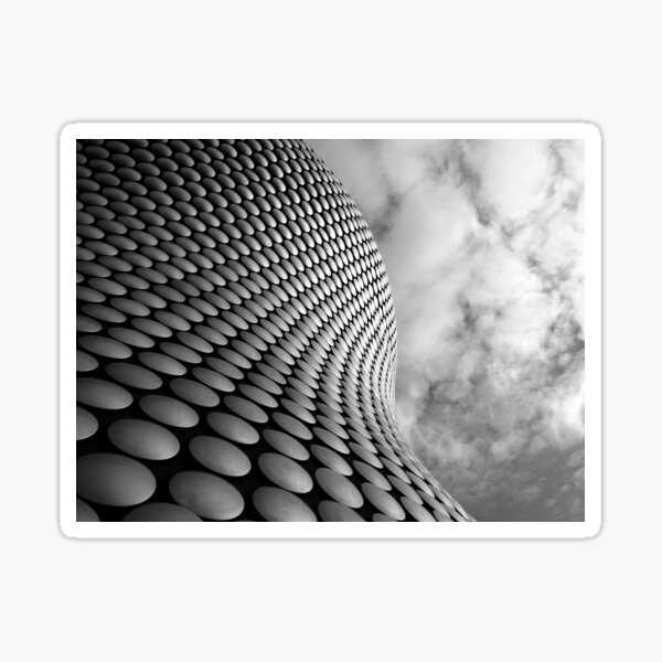 Clouds and Circles Sticker