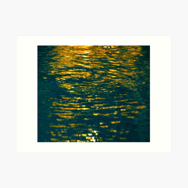 And The Spirit of God Moved Upon the Face of the Waters. Art Print