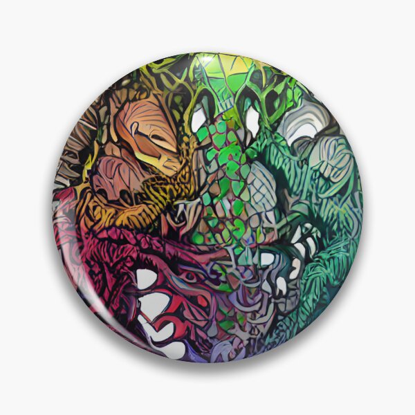 Item preview, Intertwining Dragons designed and sold by Sacred  Spectrum.
