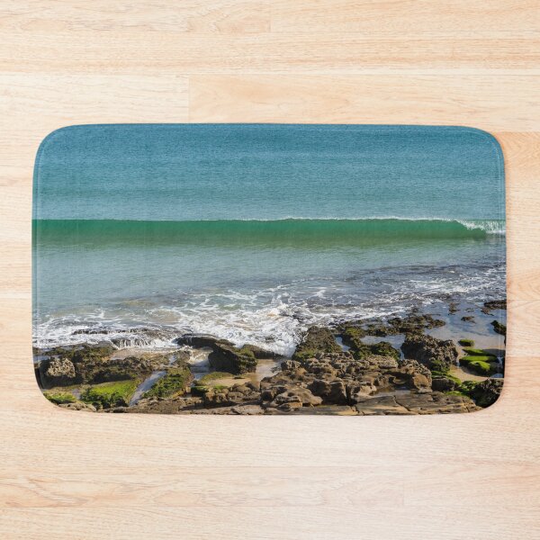 Item preview, Perfect Wave - Low Tide at Praia da Luz Gold Coast Algarve Portugal designed and sold by Georgia Mizuleva.
