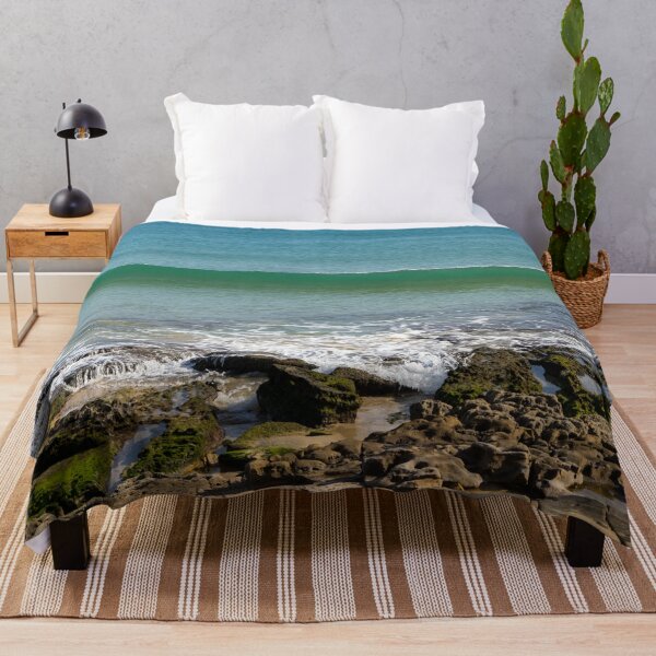 Item preview, Perfect Wave - Low Tide at Praia da Luz Gold Coast Algarve Portugal designed and sold by Georgia Mizuleva.