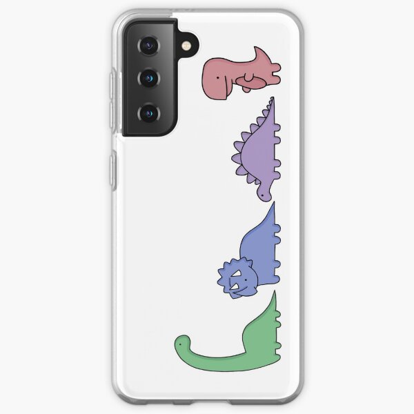 Dinosaur Illustrations Samsung Galaxy Soft Case