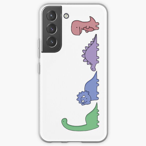 Dinosaur Illustrations Samsung Galaxy Soft Case