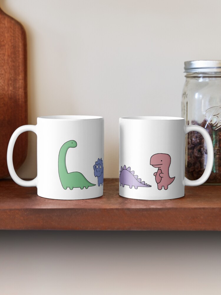 Thumbnail 2 of 6, Coffee Mug, Dinosaur Illustrations designed and sold by bloemsgallery.