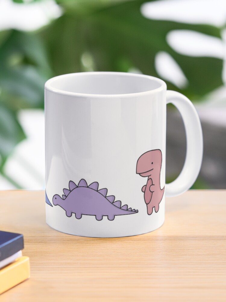 Thumbnail 1 of 6, Coffee Mug, Dinosaur Illustrations designed and sold by bloemsgallery.
