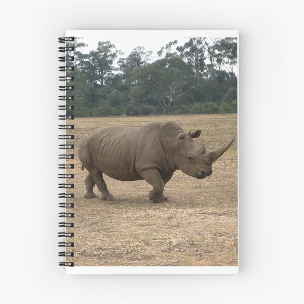 Item preview, Rhino africano caminando en Werribee Safari Park designed and sold by Keith Richardson.