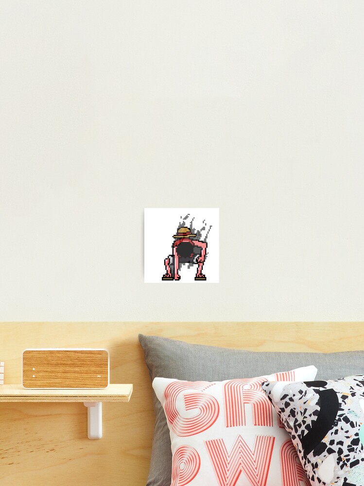 Luffy Gear 5 pixel art  Poster for Sale by Pixelopedia