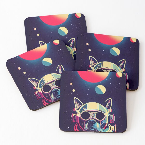 Item preview, portrait of a dog in astro suit  designed and sold by sosdesignn.