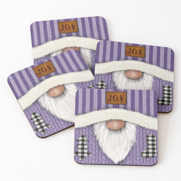 Item preview, Cute Christmas-  sweater gnome purple  designed and sold by Inktown.