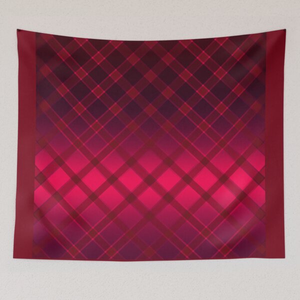 Item preview, Red satin background with oblique stripes . designed and sold by fuzzyfox.