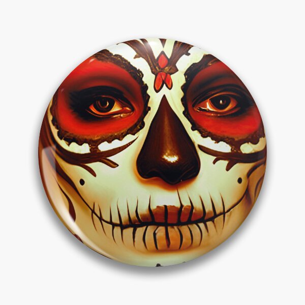 Item preview, DAY-OF-THE-DEAD-FEMALE- Art Illustration designed and sold by Shuvra Gain.