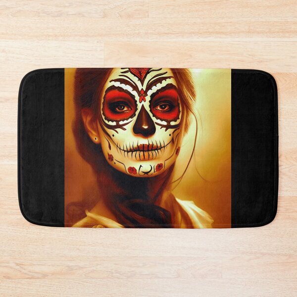 Item preview, DAY-OF-THE-DEAD-FEMALE- Art Illustration designed and sold by Shuvra Gain.
