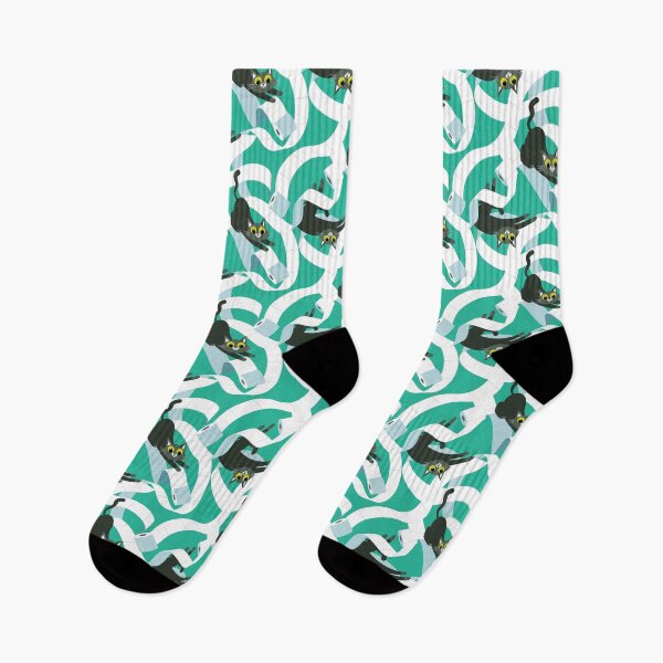 Item preview, Cats & Toilet Paper - turquoise background designed and sold by pakanta.
