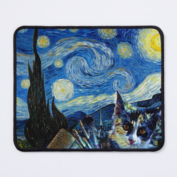 Item preview, Cat Van Gogh designed and sold by PatSeg Photos.