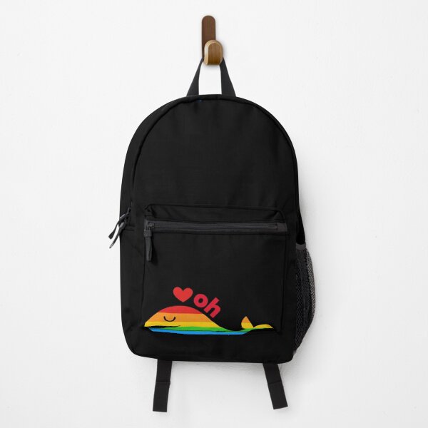 Artikelvorschau, Lustiges Meme Oh Walregenbogen und rotes Herz entworfen und verkauft von PatrickWeidle.