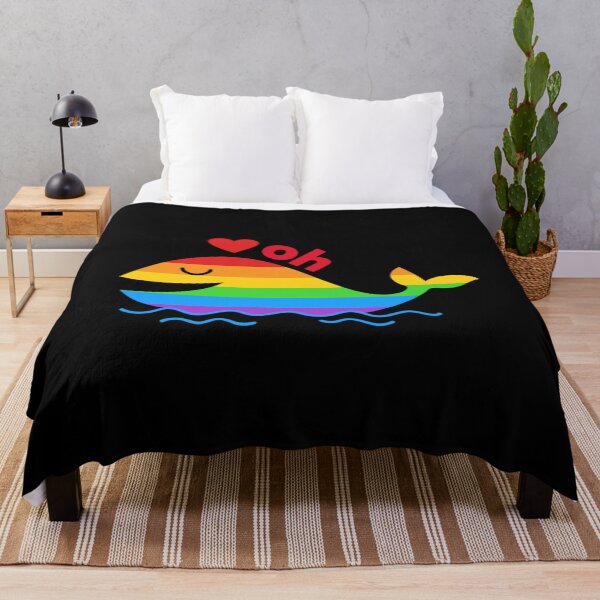 Artikelvorschau, Lustiges Meme Oh Walregenbogen und rotes Herz entworfen und verkauft von PatrickWeidle.