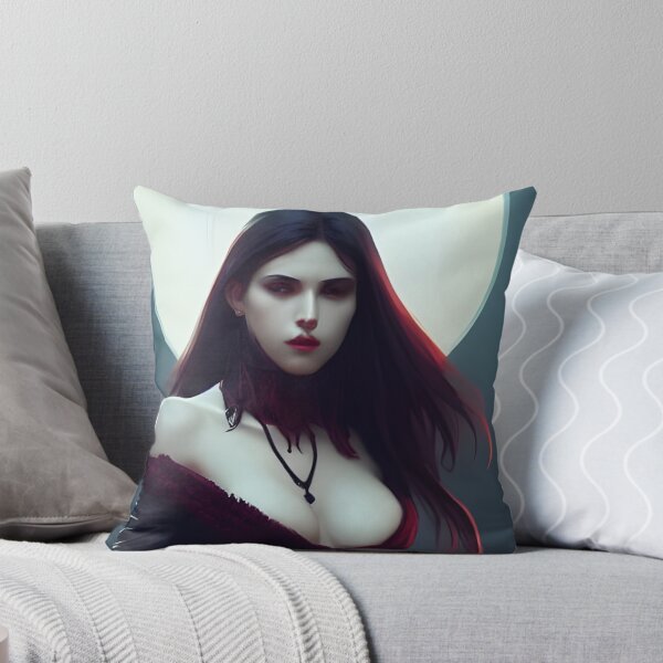 Item preview, Sexy Vampire Seductress Alluring Dark Madame Beautiful Artwork designed and sold by Eliteijr.