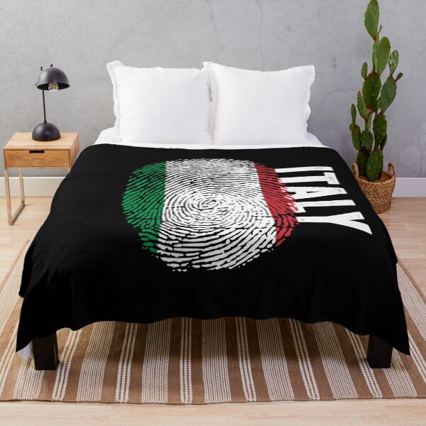 Artikelvorschau, Italien Flagge Fingerabdruck DNA Italienisch entworfen und verkauft von PartyShirts1.