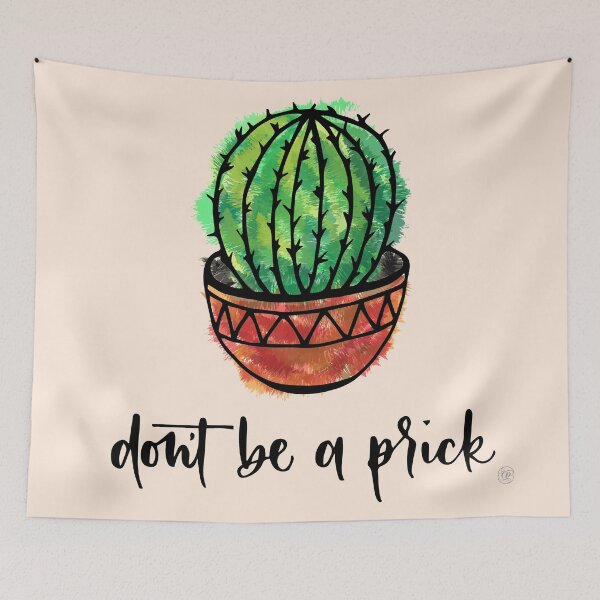 Item preview, Don't be a Prick designed and sold by CalliPenguin.