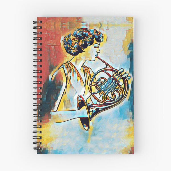 Item preview, Woman plays the flugelhorn designed and sold by Artbellachi.