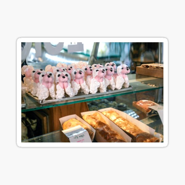 Item preview, Haifa, Israel. Poodles in a Bakery. designed and sold by UltraQuirky.