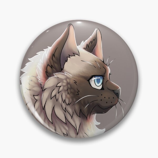 Item preview, Chocolate Point British Longhair Side Portrait designed and sold by Bamsdrawz.