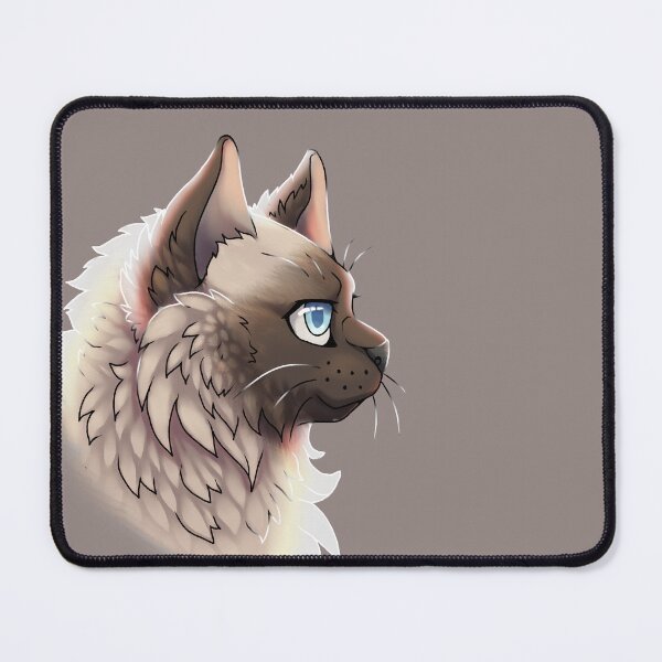 Item preview, Chocolate Point British Longhair Side Portrait designed and sold by Bamsdrawz.
