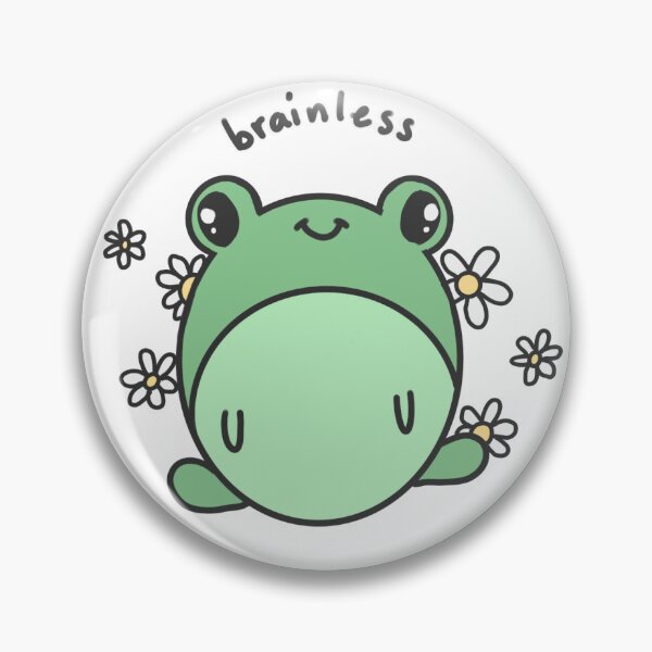 Item preview, Cute brainless frog  designed and sold by BluegrassFairy.