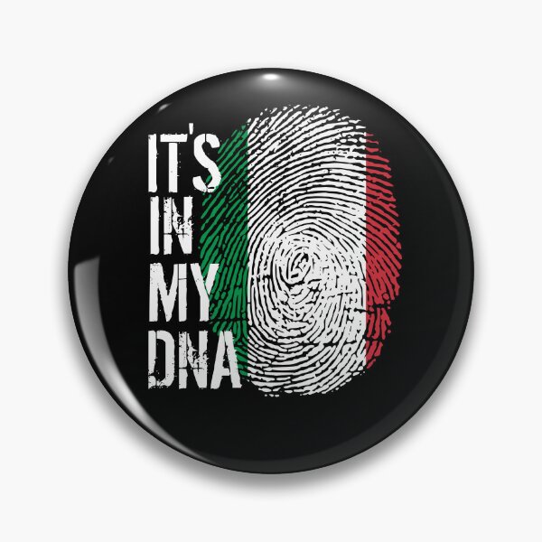 Item preview, Italy Flag Fingerprint - It's in my DNA Italian designed and sold by PartyShirts1.