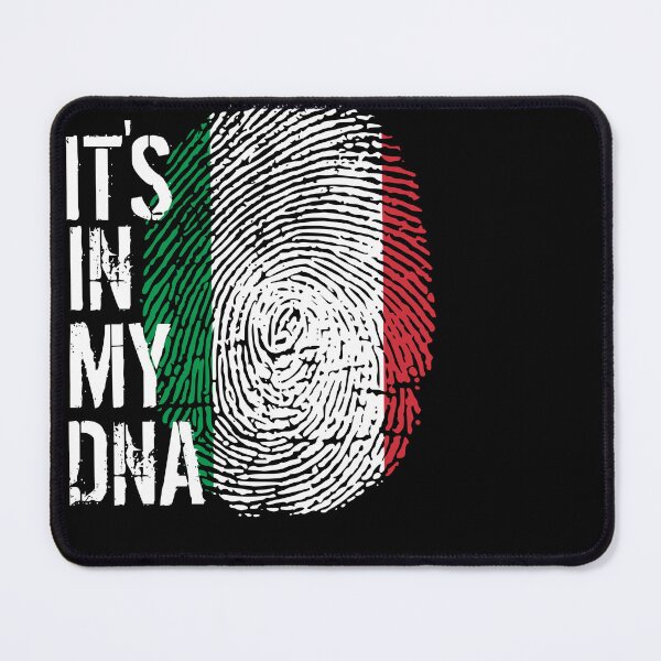 Item preview, Italy Flag Fingerprint - It's in my DNA Italian designed and sold by PartyShirts1.