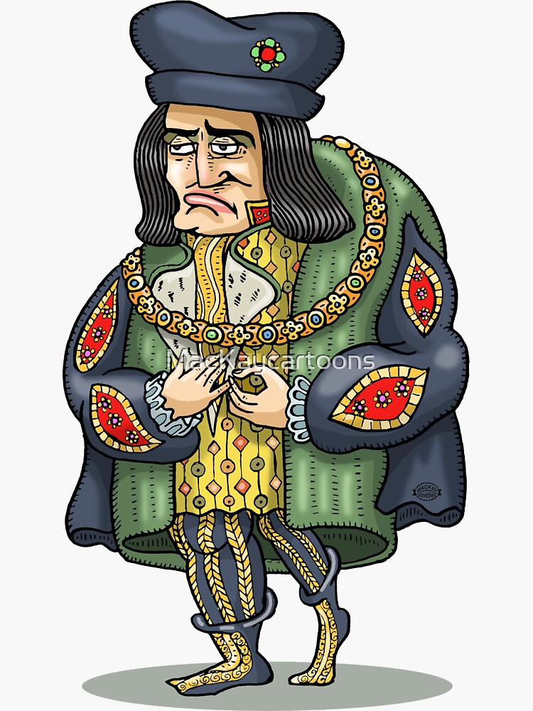 King Richard III by MacKaycartoons