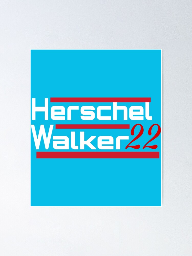 “Herschel Walker " Poster for Sale by styledproductmo | Redbubble