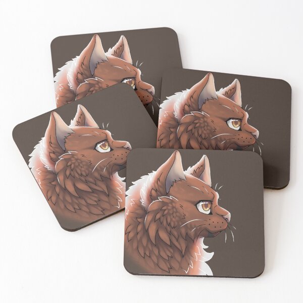 Item preview, Cinnamon British Longhair Side Portrait designed and sold by Bamsdrawz.