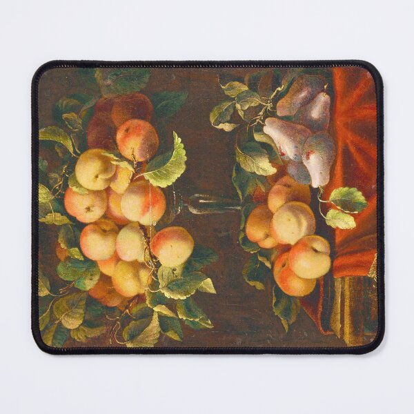 Item preview, Still Life with Fruit and Glass Tazzas by Carlo Manieri (digitally enhanced) designed and sold by Amanda1775.