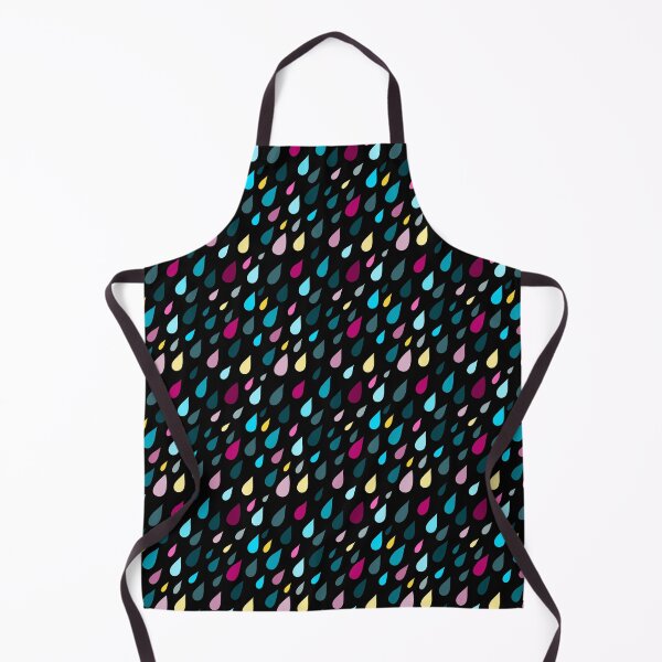 Item preview, Rainy day pattern in black designed and sold by HelgaScand.