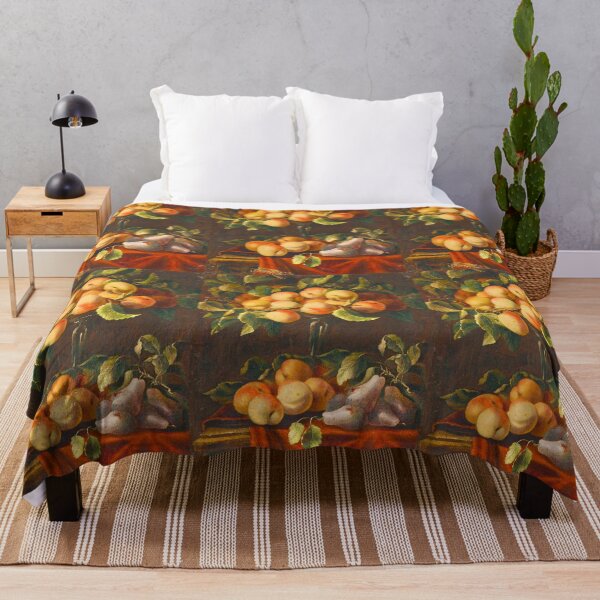 Item preview, Still Life with Fruit and Glass Tazzas by Carlo Manieri (digitally enhanced) designed and sold by Amanda1775.