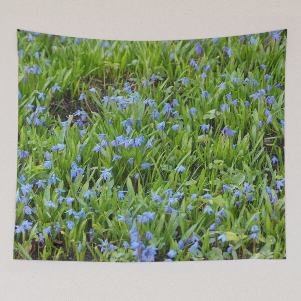 Item preview, Blue Flowers 2 designed and sold by CasparTheRiddle.