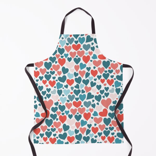 Item preview, Funny hearts pattern designed and sold by HelgaScand.