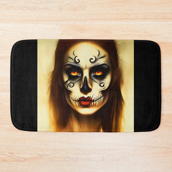 Item preview, DAY-OF-THE-DEAD-FEMALE- Art Illustration designed and sold by Shuvra Gain.