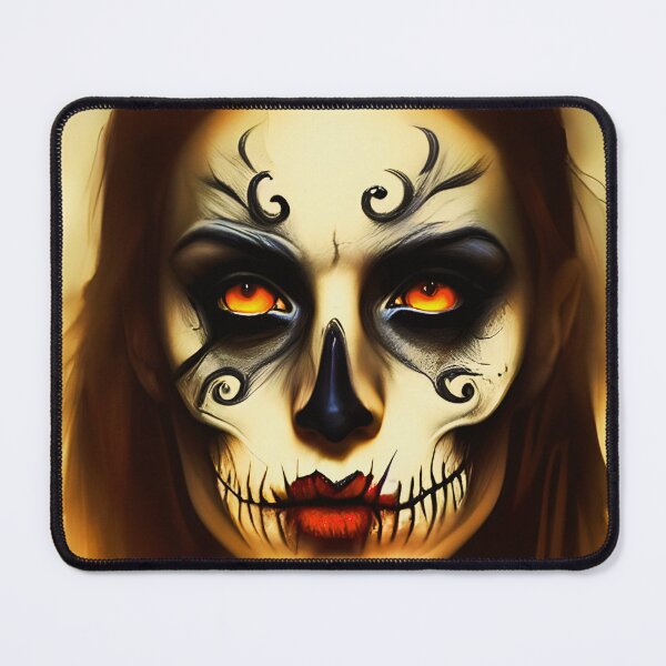 Item preview, DAY-OF-THE-DEAD-FEMALE- Art Illustration designed and sold by Shuvra Gain.