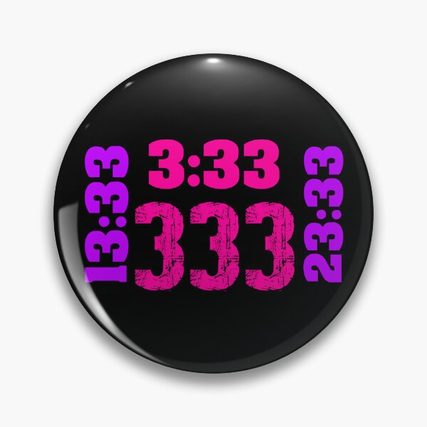 Item preview, 333 13:33 Angel numbers 333,,,support,  designed and sold by Chakilogy.