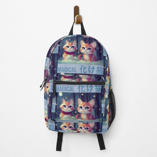Item preview, Adorable snowy ginger cats designed and sold by Blacklinesw9.