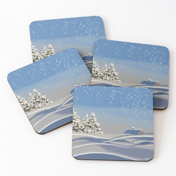 Item preview, Snow Scene designed and sold by Shimmersnap.