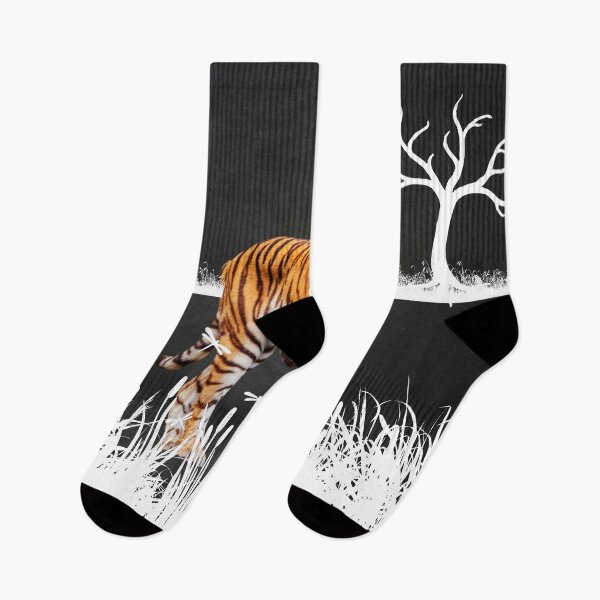 Item preview, Tiger in the night designed and sold by CreativeGhost93.