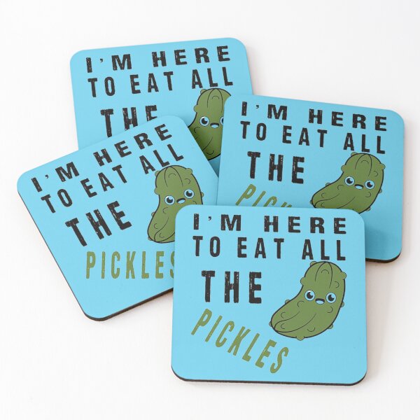 Item preview, I'm Here to Eat All the Pickles  cute gift for her, present for mother and father designed and sold by JensenBorer.