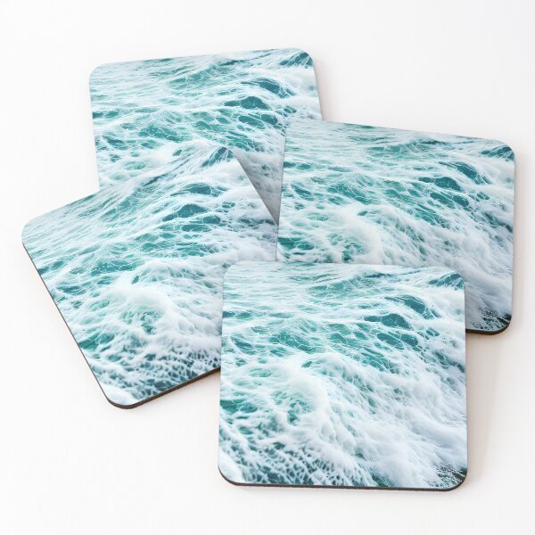 Item preview, blue ocean waves #91 designed and sold by supeart.